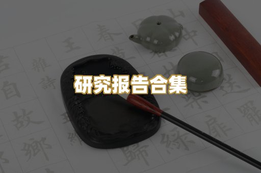 研究报告合集